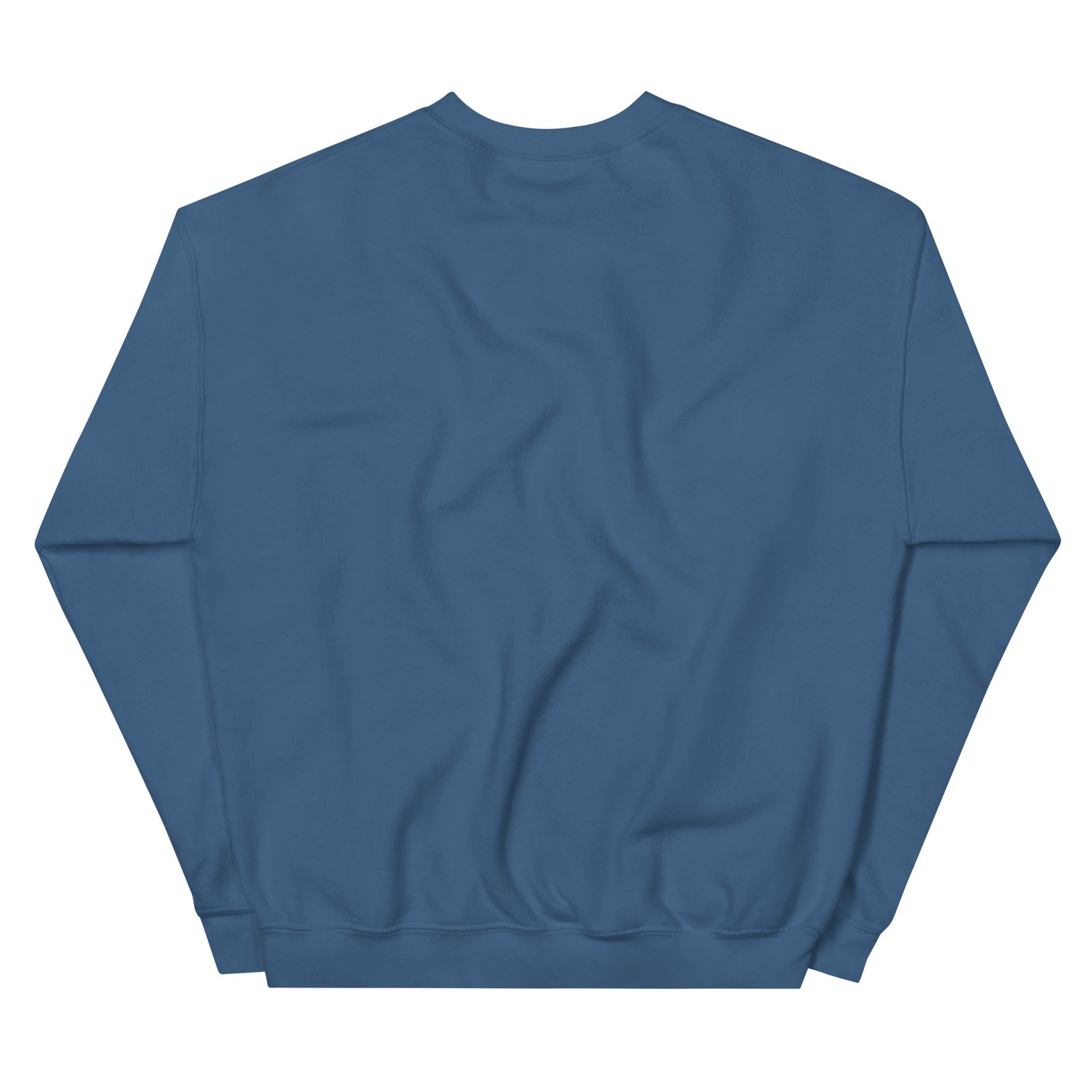 unisex crew neck sweatshirt indigo blue back 69289350c693e