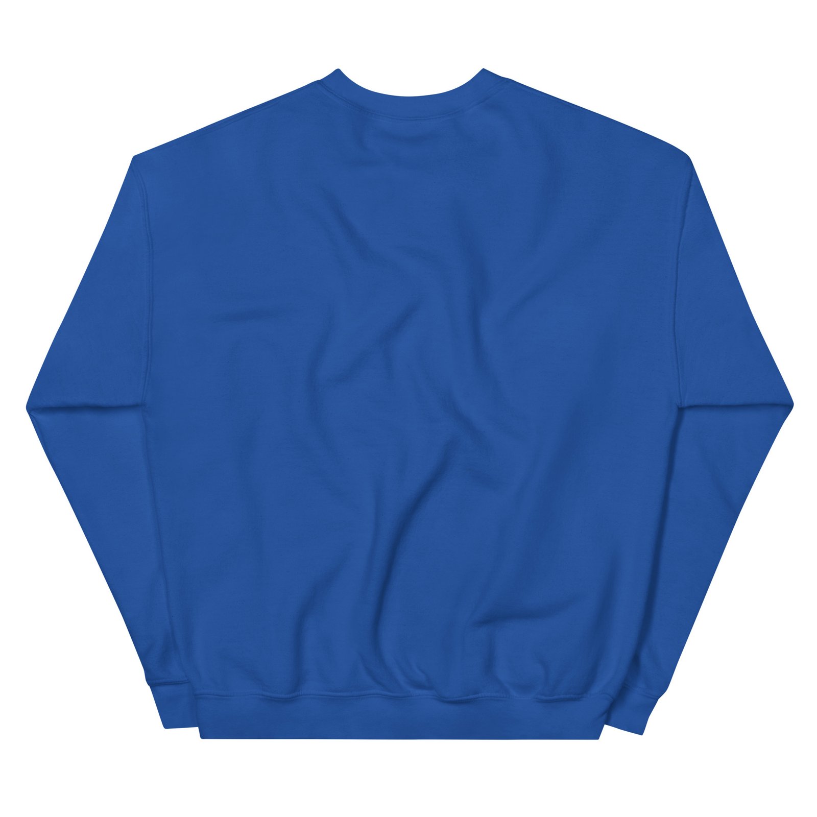 unisex crew neck sweatshirt royal back 69289350be73c