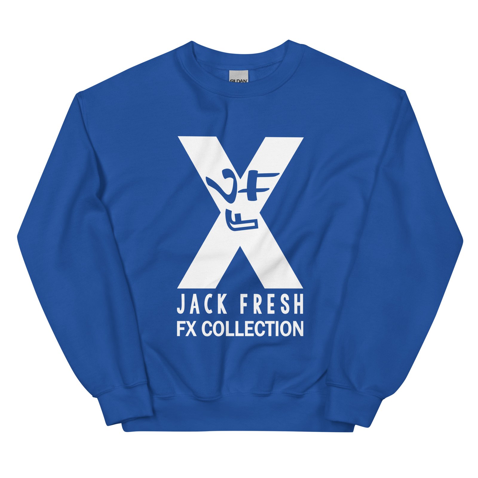 unisex crew neck sweatshirt royal front 6927982ef3bf6