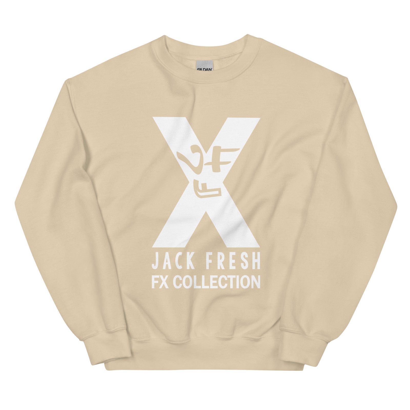 unisex crew neck sweatshirt sand front 6927982fcd99a