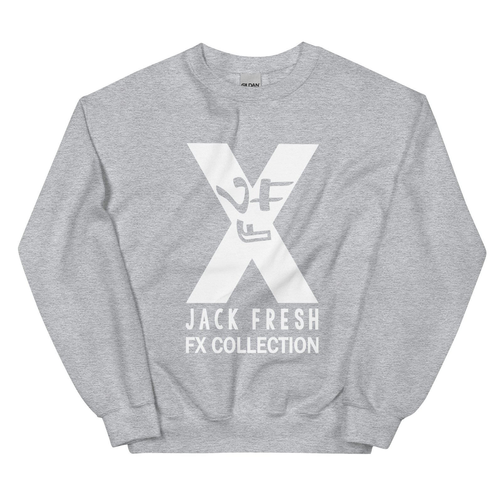 unisex crew neck sweatshirt sport grey front 6927982f9c733