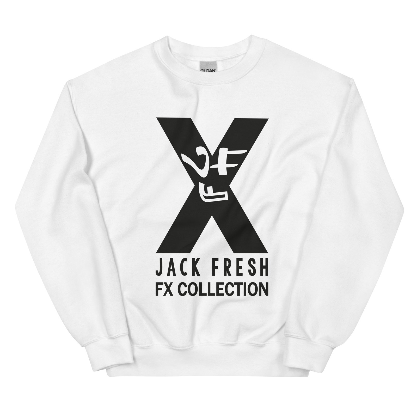 unisex crew neck sweatshirt white front 692893509db96
