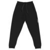 unisex joggers black front 690a4f8894727