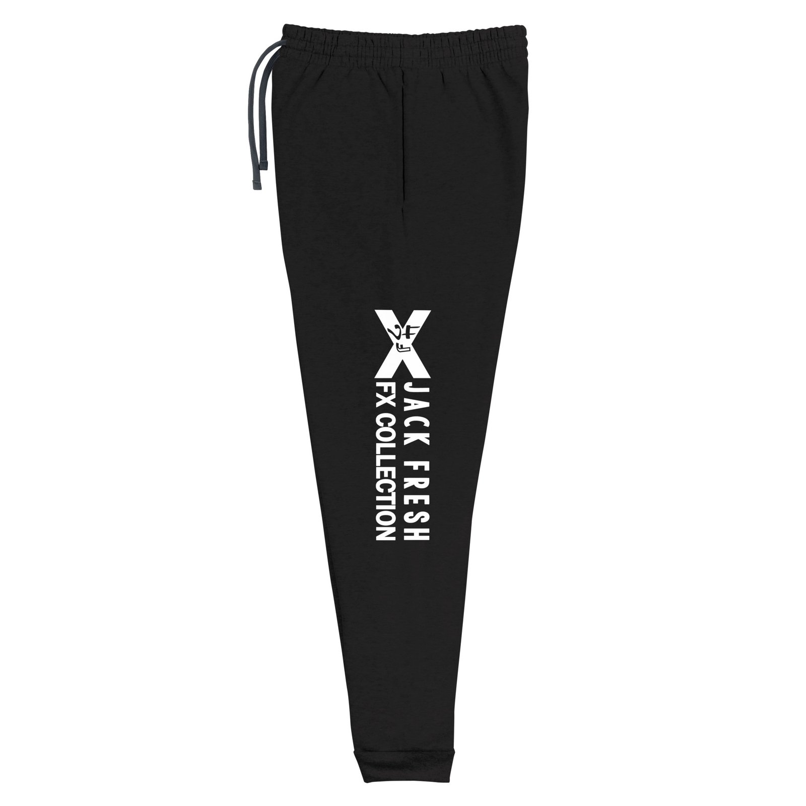 unisex joggers black left leg 6928a20cbe9c3