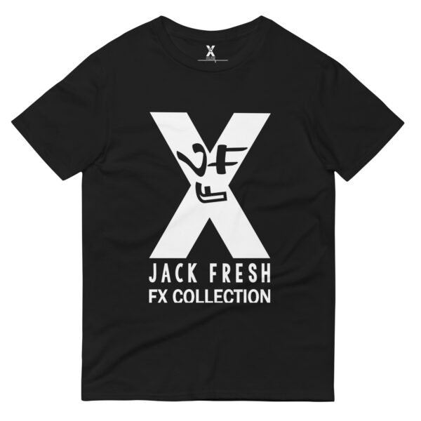 unisex lightweight t shirt black front 69263318aecff