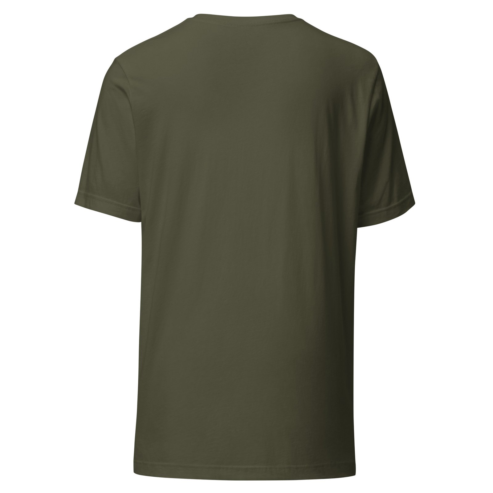 unisex staple t shirt military green back 69288de0c51e5