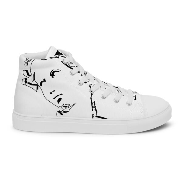 womens high top canvas shoes white right outside 69128fa056090