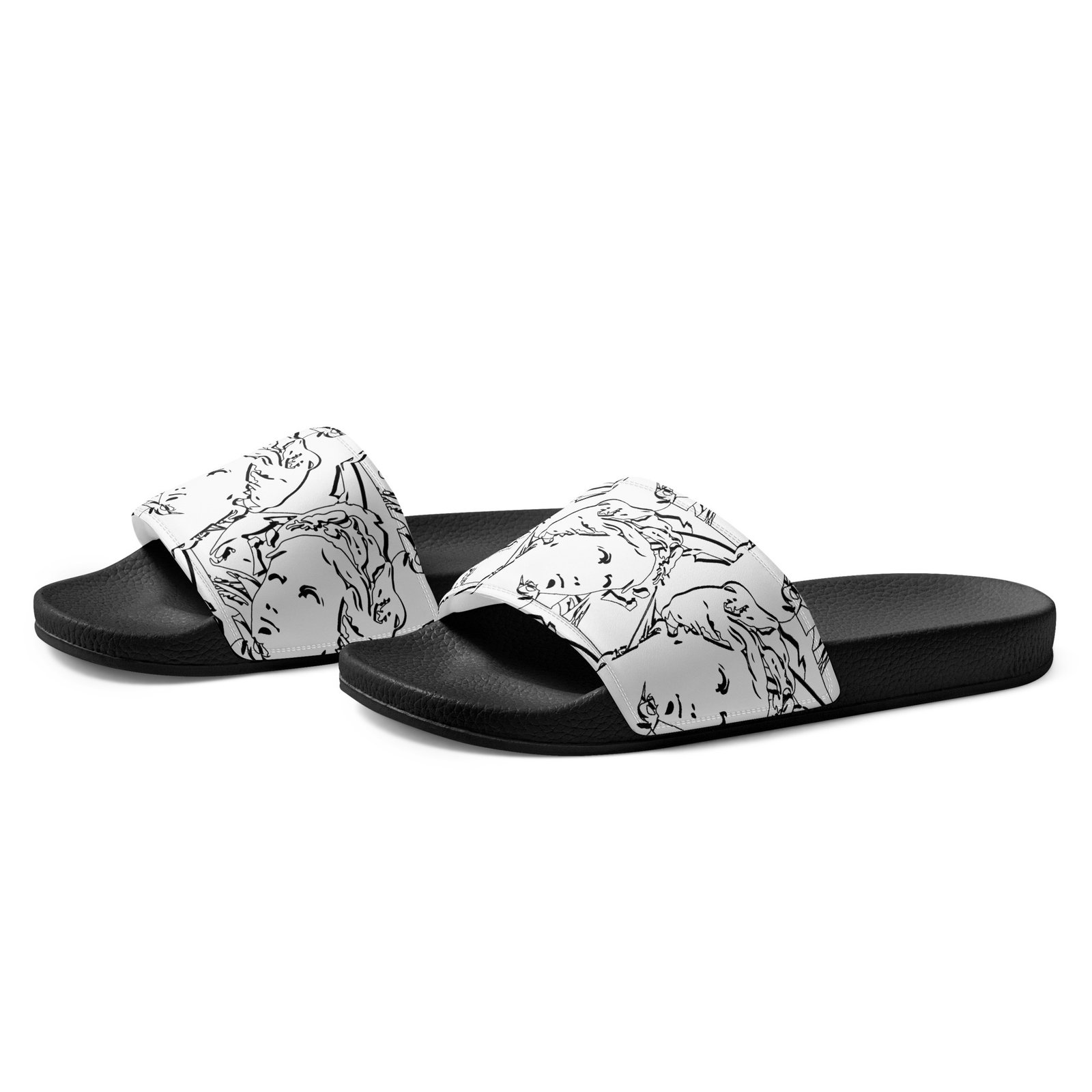 womens slides black left front 69139eb97d830