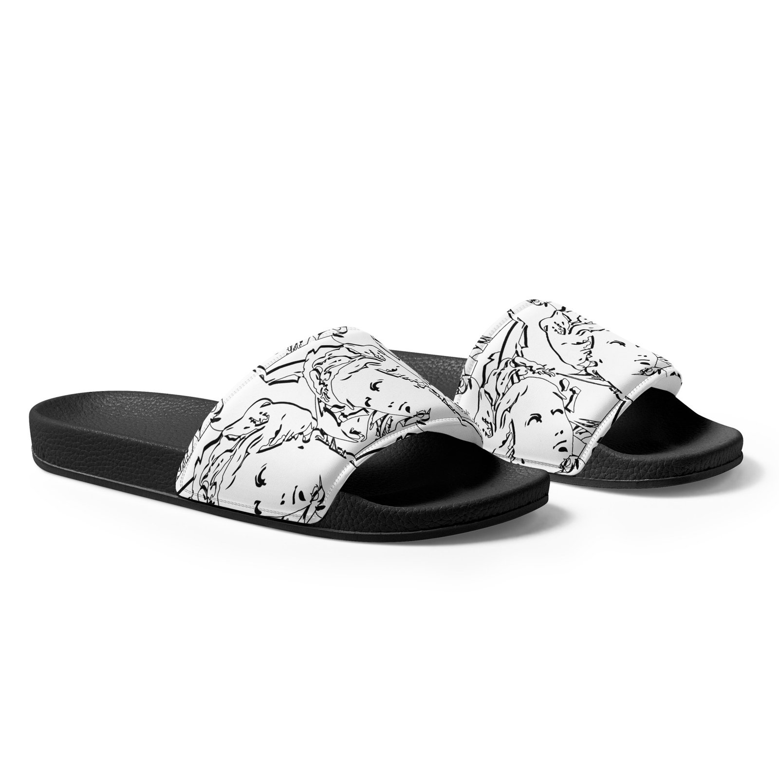 womens slides black right front 69139eb97d93a