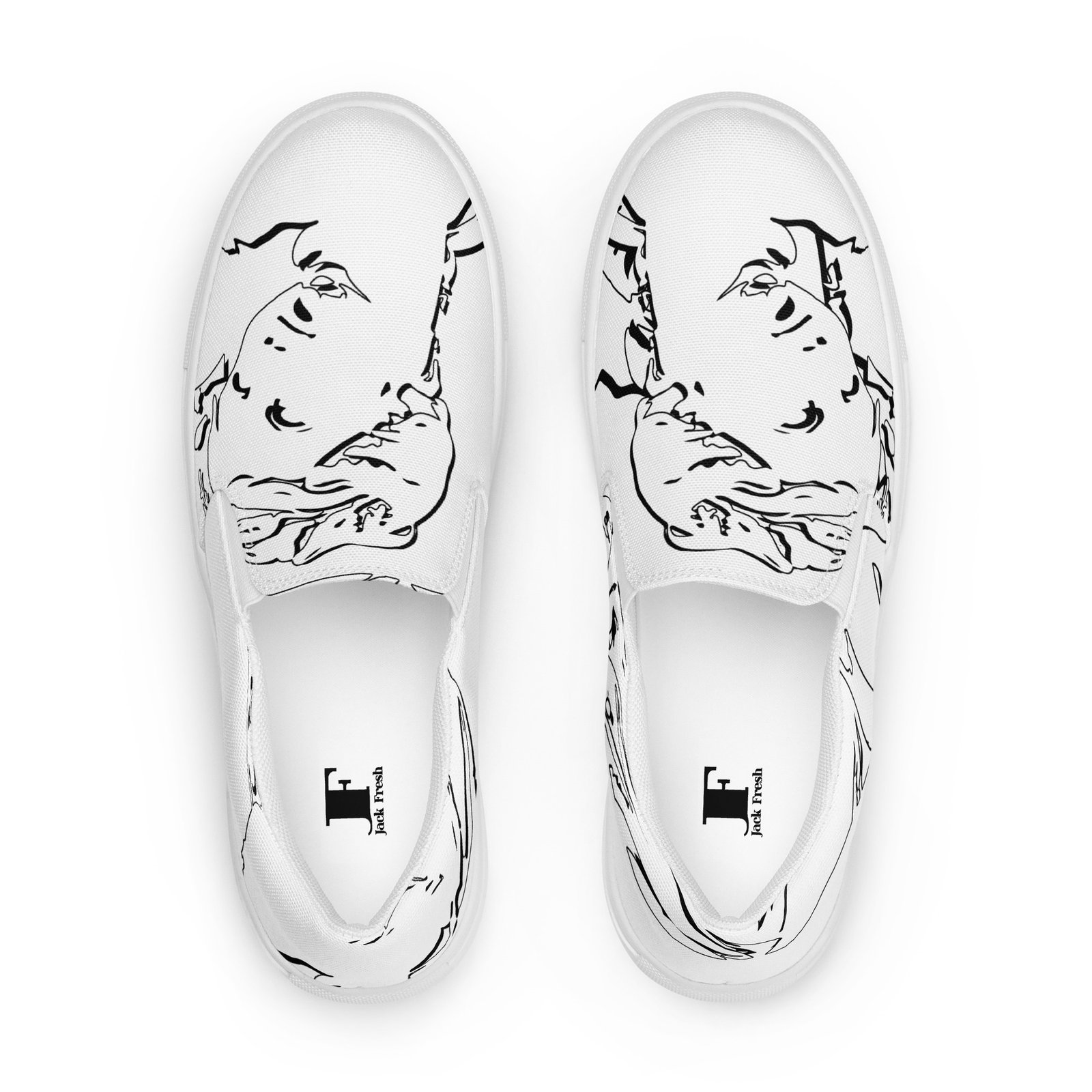 womens slip on canvas shoes white front 69129819f30f5