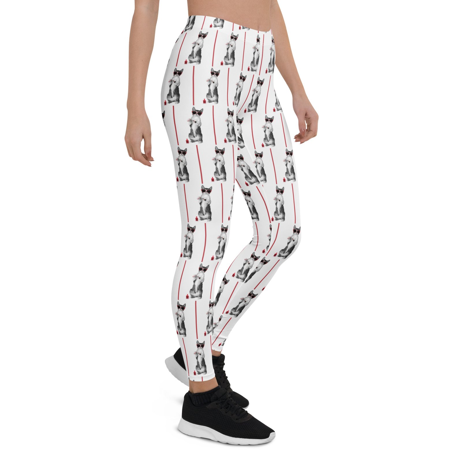all over print leggings white right front 6934657968418