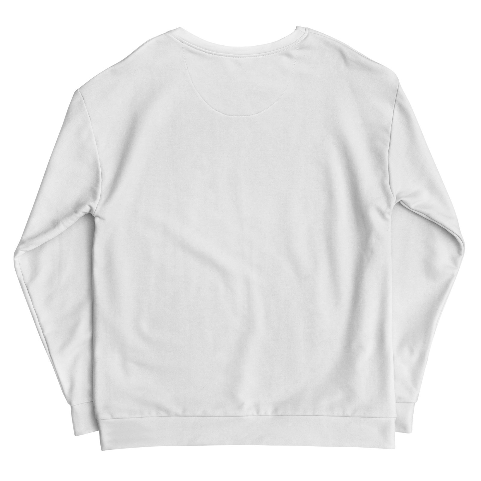 all over print recycled unisex sweatshirt white back 6934c2eb473cb