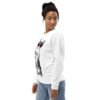all over print recycled unisex sweatshirt white left front 6934a30d3c624