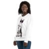 all over print recycled unisex sweatshirt white left front 6934d971bdf08
