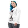 all over print recycled unisex sweatshirt white left front 6934d971be22c