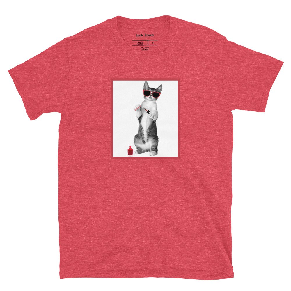 unisex basic softstyle t shirt heather red front 6934b9a163966