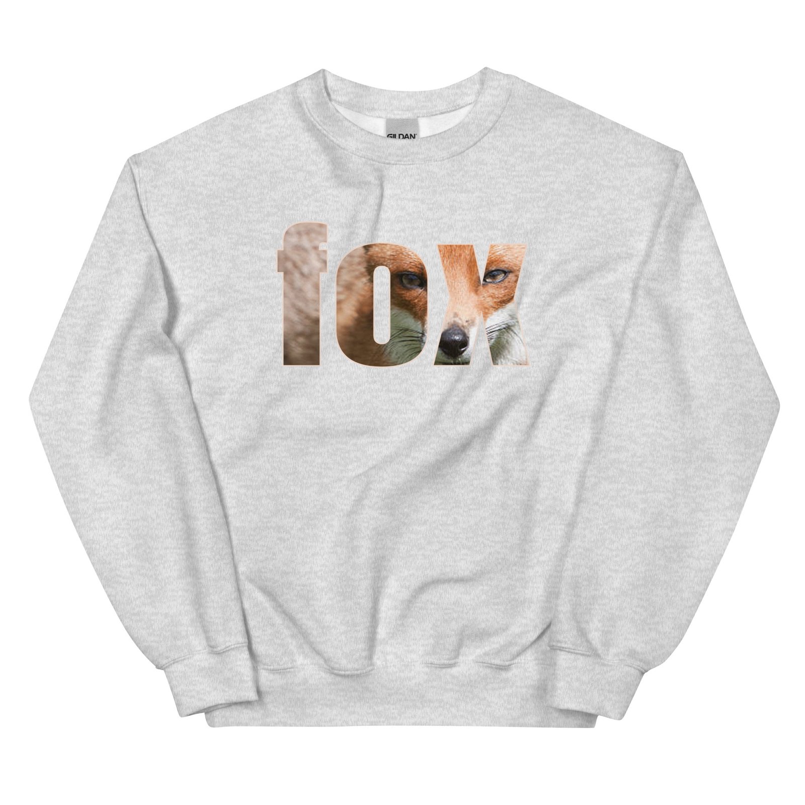 unisex crew neck sweatshirt ash front 6934e54fc98dc