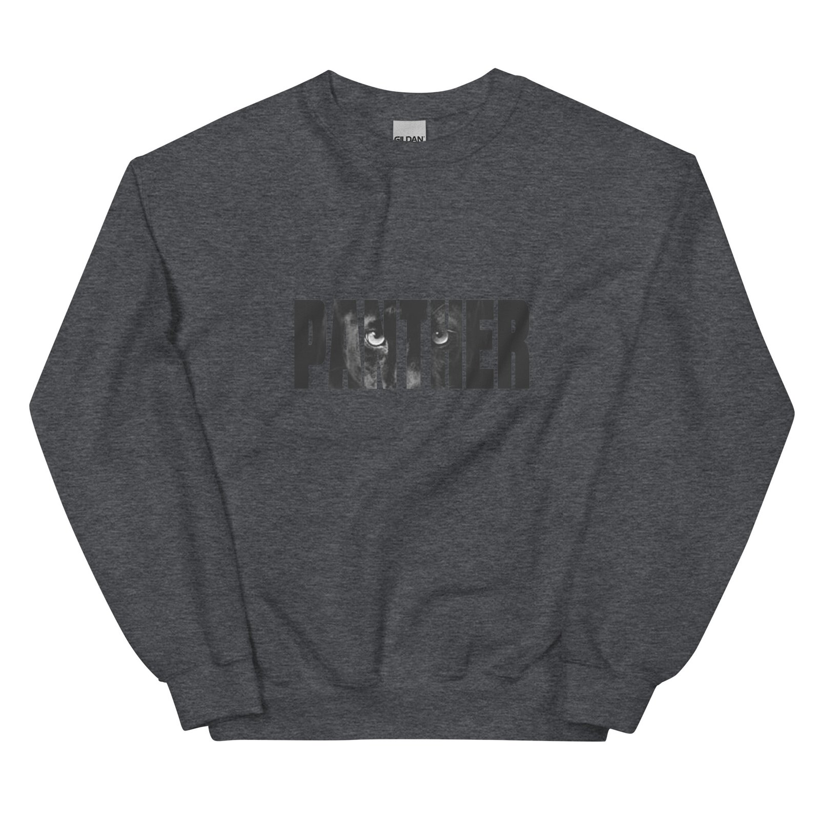 unisex crew neck sweatshirt dark heather front 693c9dc3ea498