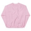 unisex crew neck sweatshirt light pink back 693c9dc435c8c