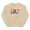 unisex crew neck sweatshirt sand front 6934e54fb3814