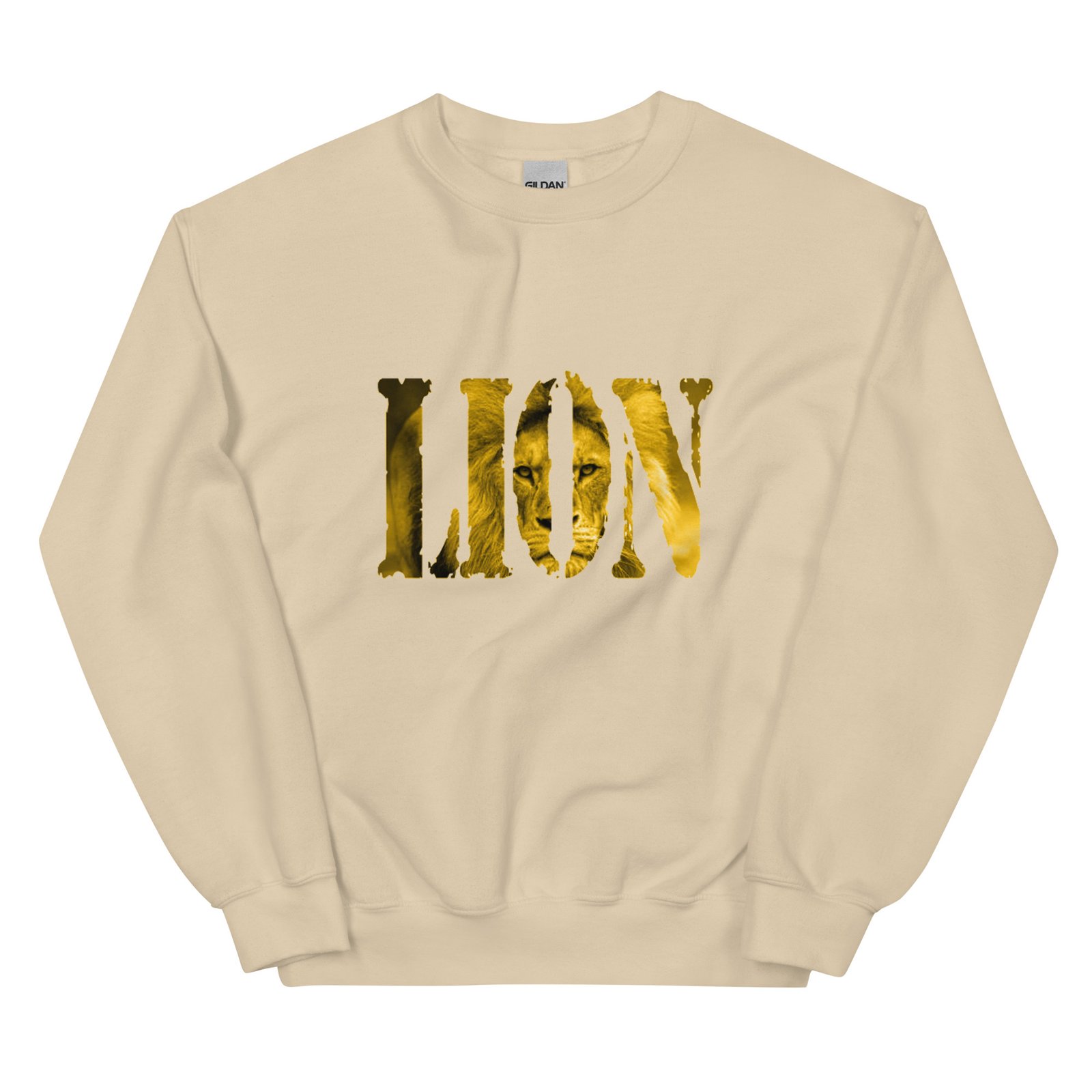 unisex crew neck sweatshirt sand front 693ca1278b01c