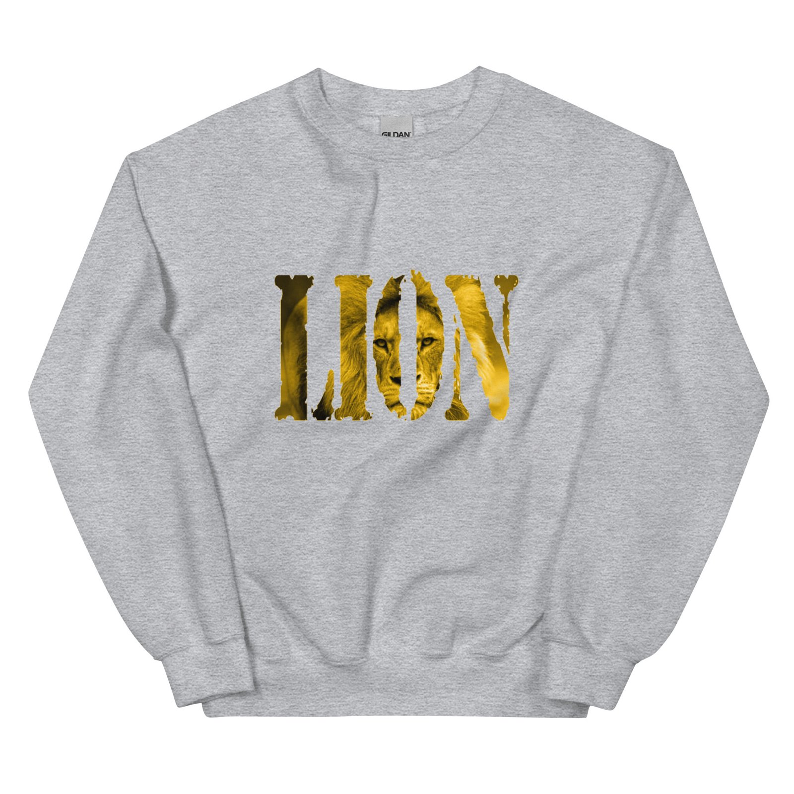 unisex crew neck sweatshirt sport grey front 693ca1278066a