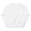 unisex crew neck sweatshirt white back 693c9dc469aa7