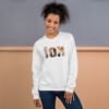 unisex crew neck sweatshirt white front 6934e54f88614