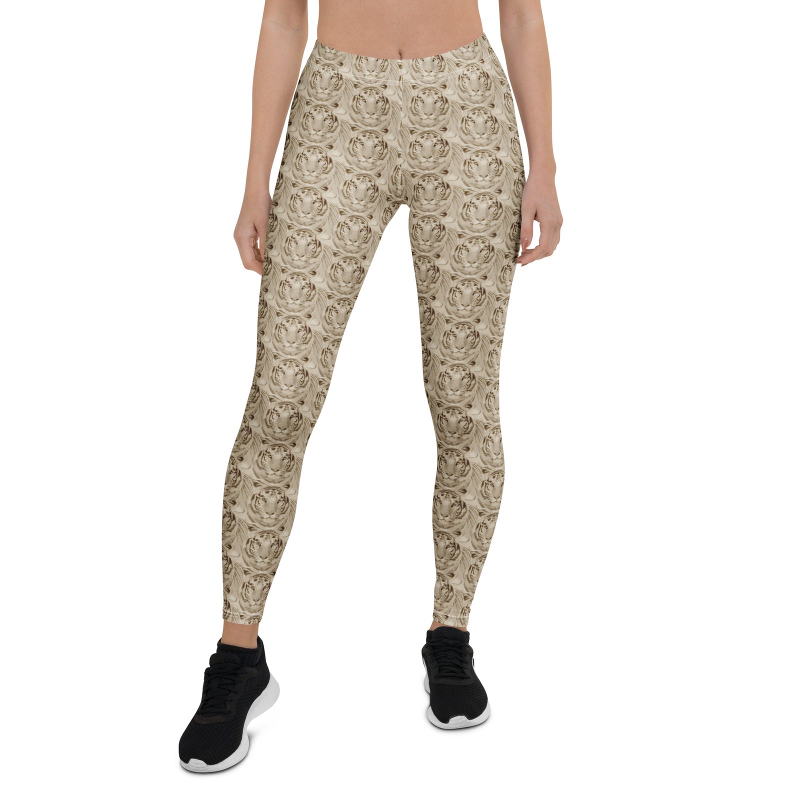 Composed Tiger: Lux Leggings - Image 1