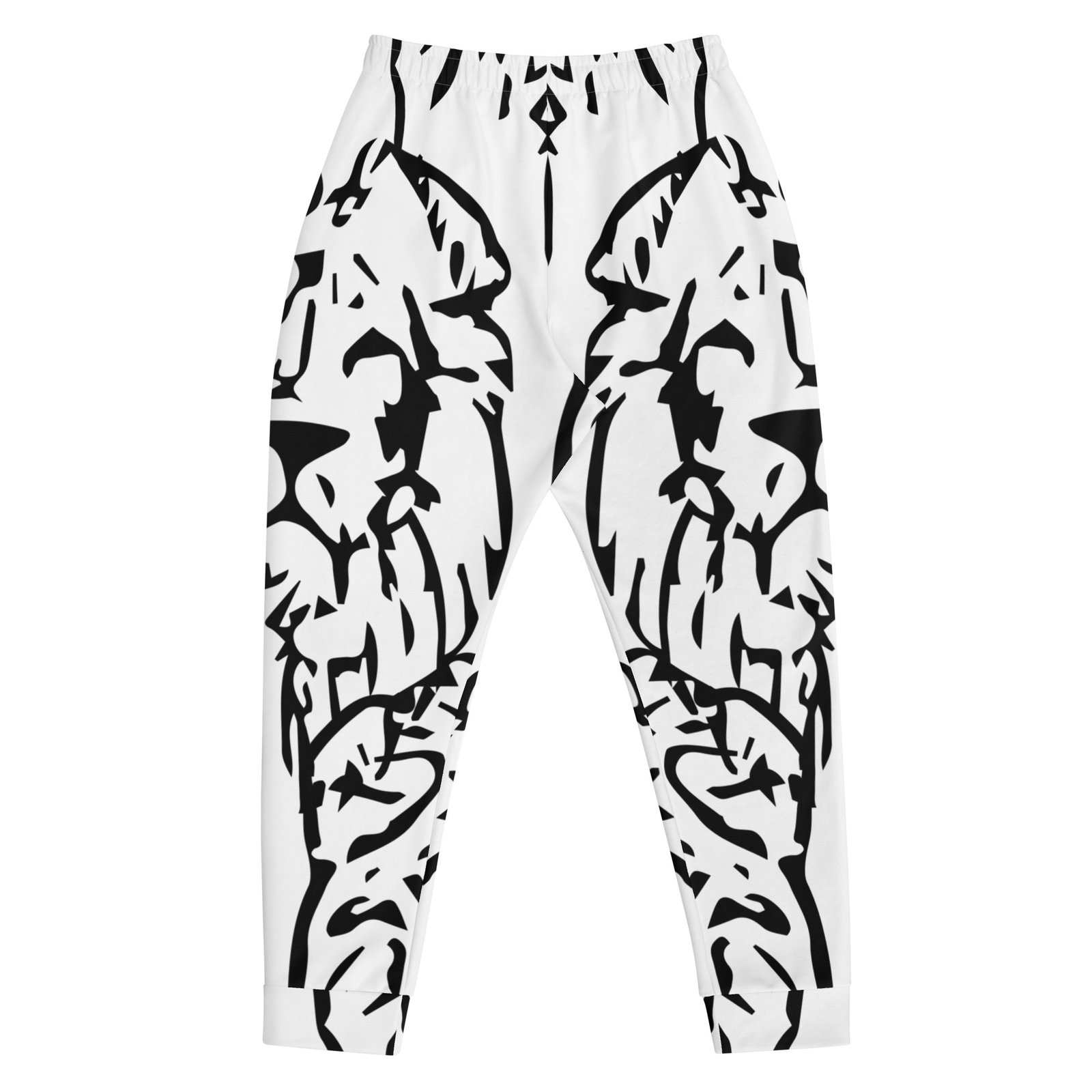 all over print recycled mens joggers white back 695aaf449c3a8