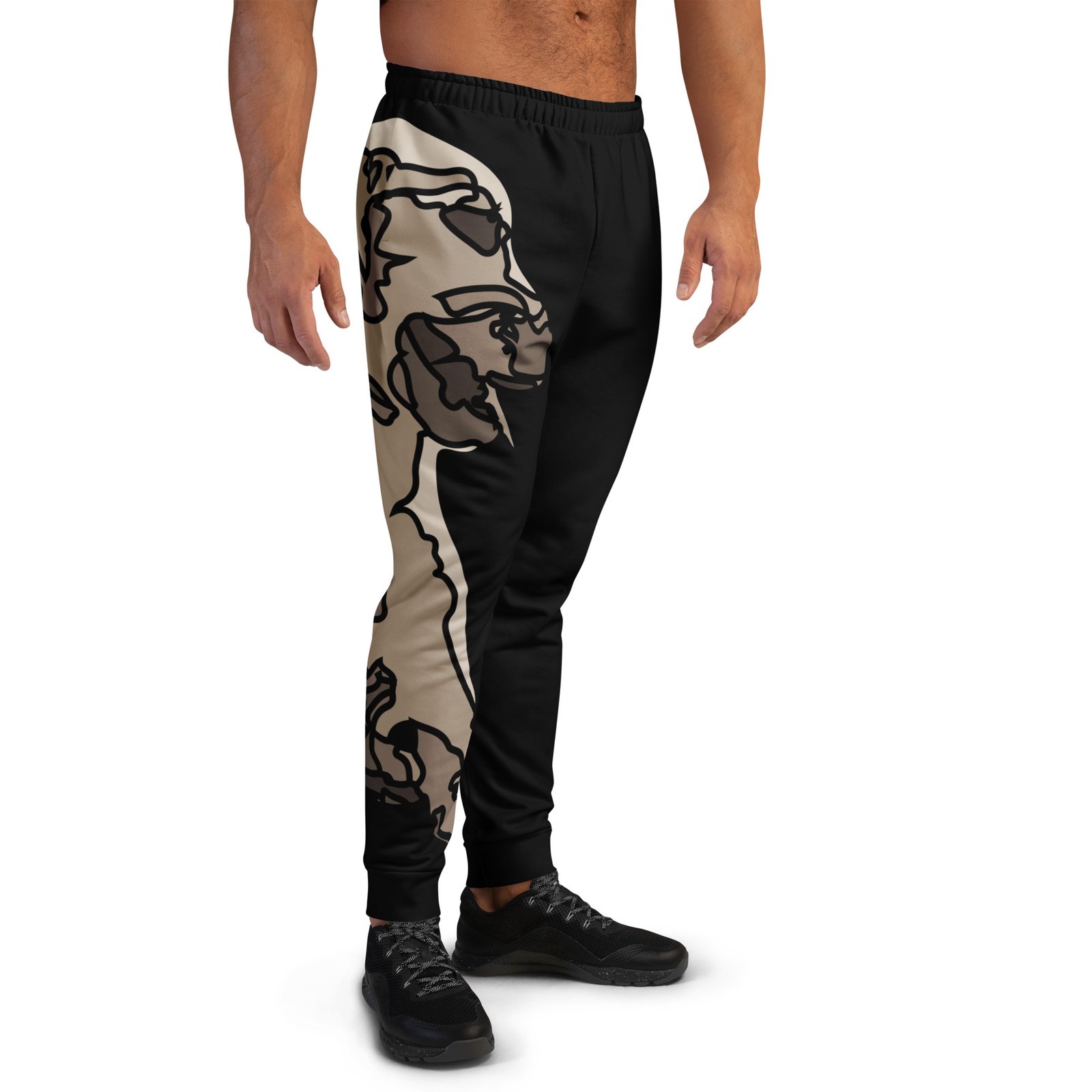 all over print recycled mens joggers white right 695aa07922b5b