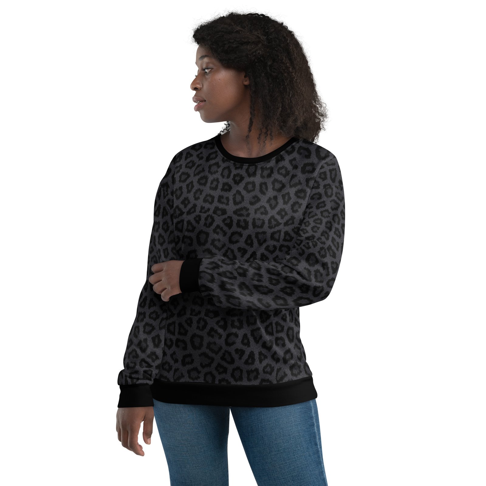 all over print recycled unisex sweatshirt white front 6959ee6467ad5