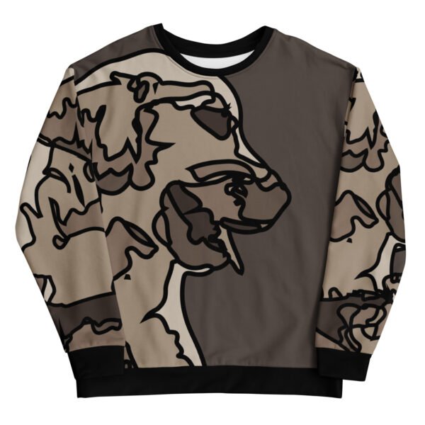 all over print recycled unisex sweatshirt white front 695aa25deeb45