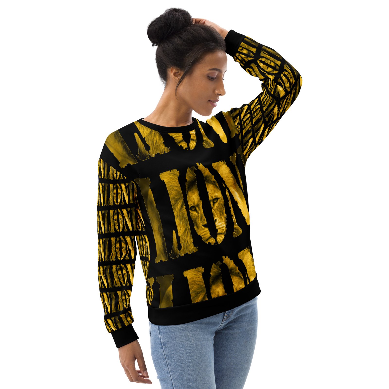 all over print recycled unisex sweatshirt white right front 6959e8e713f47