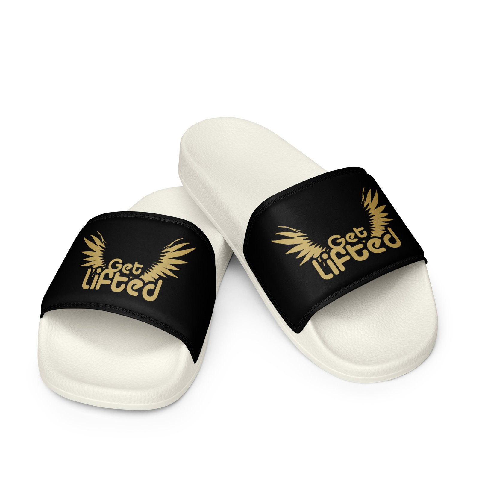 mens slides white front 695c354d20f4c
