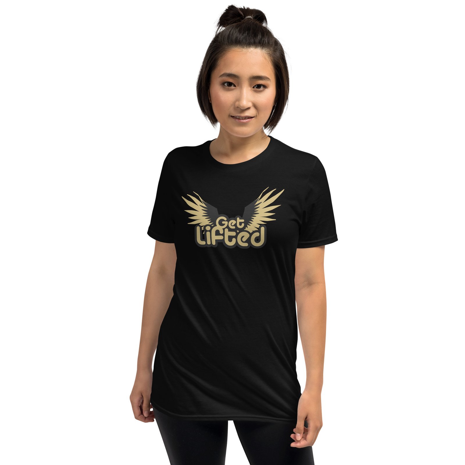 unisex basic softstyle t shirt black front 695c27f26df5b