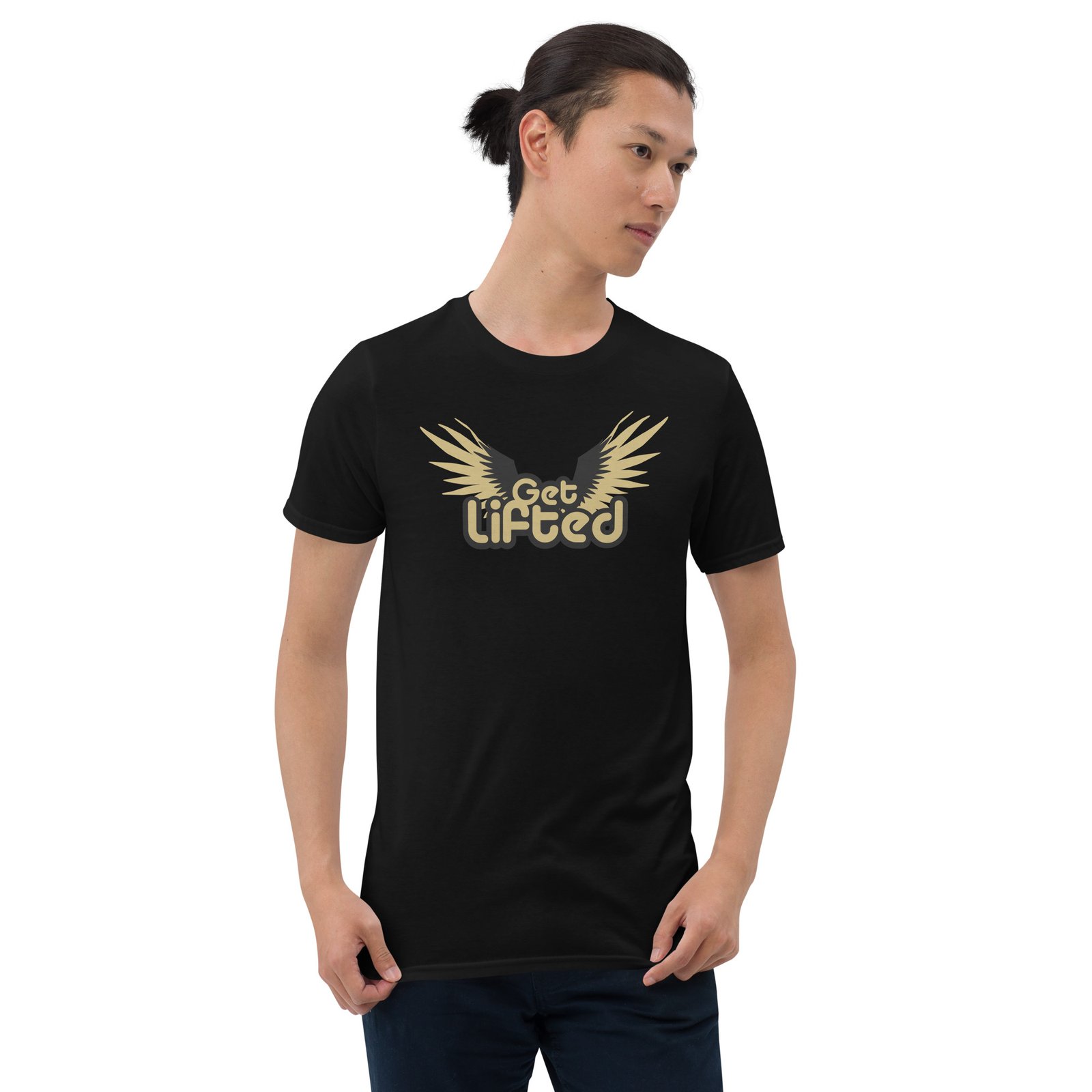 unisex basic softstyle t shirt black front 695c27f26e443