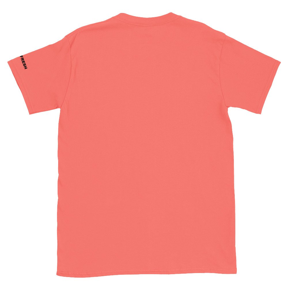 unisex basic softstyle t shirt coral silk back 69598f013065c