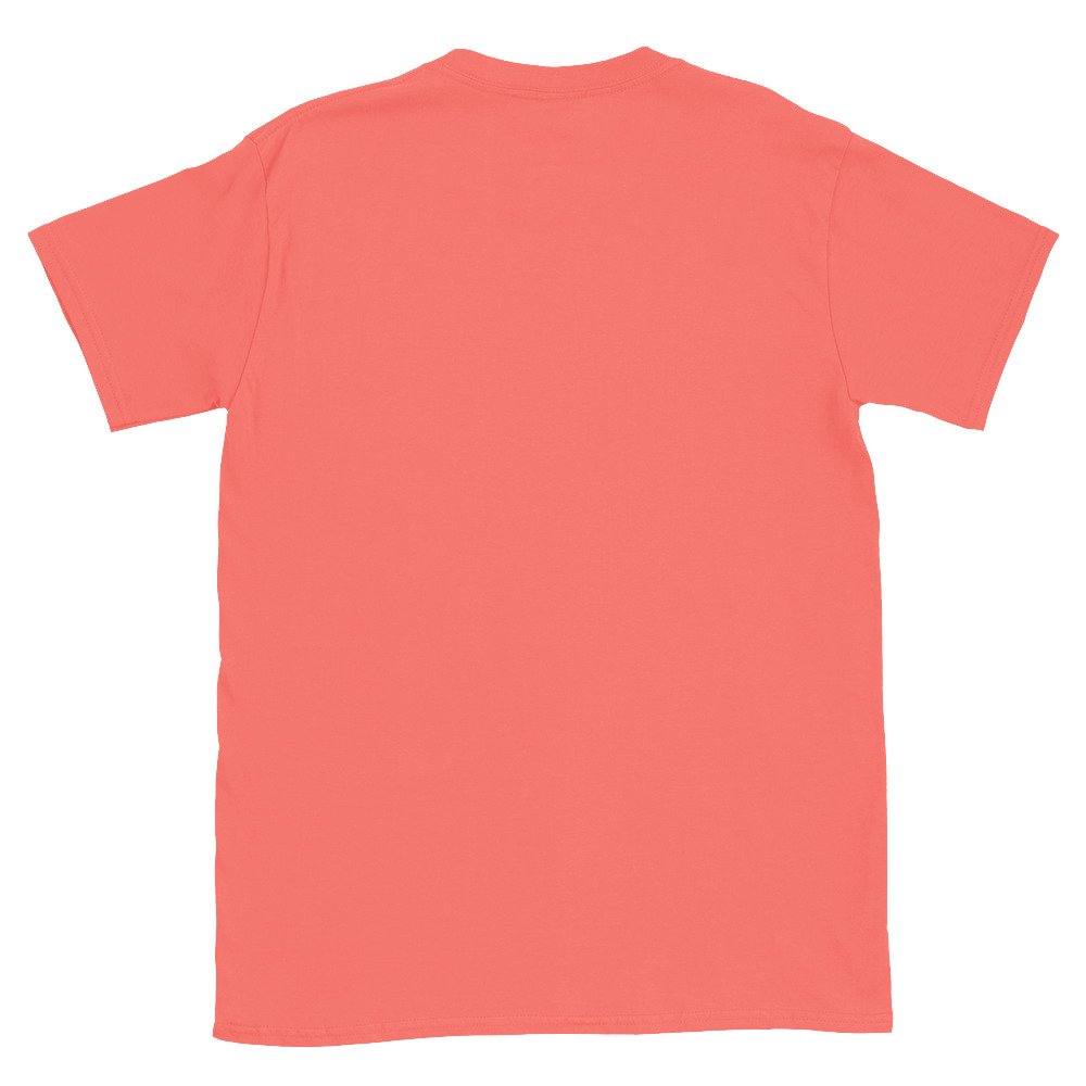 unisex basic softstyle t shirt coral silk back 695afe185b489