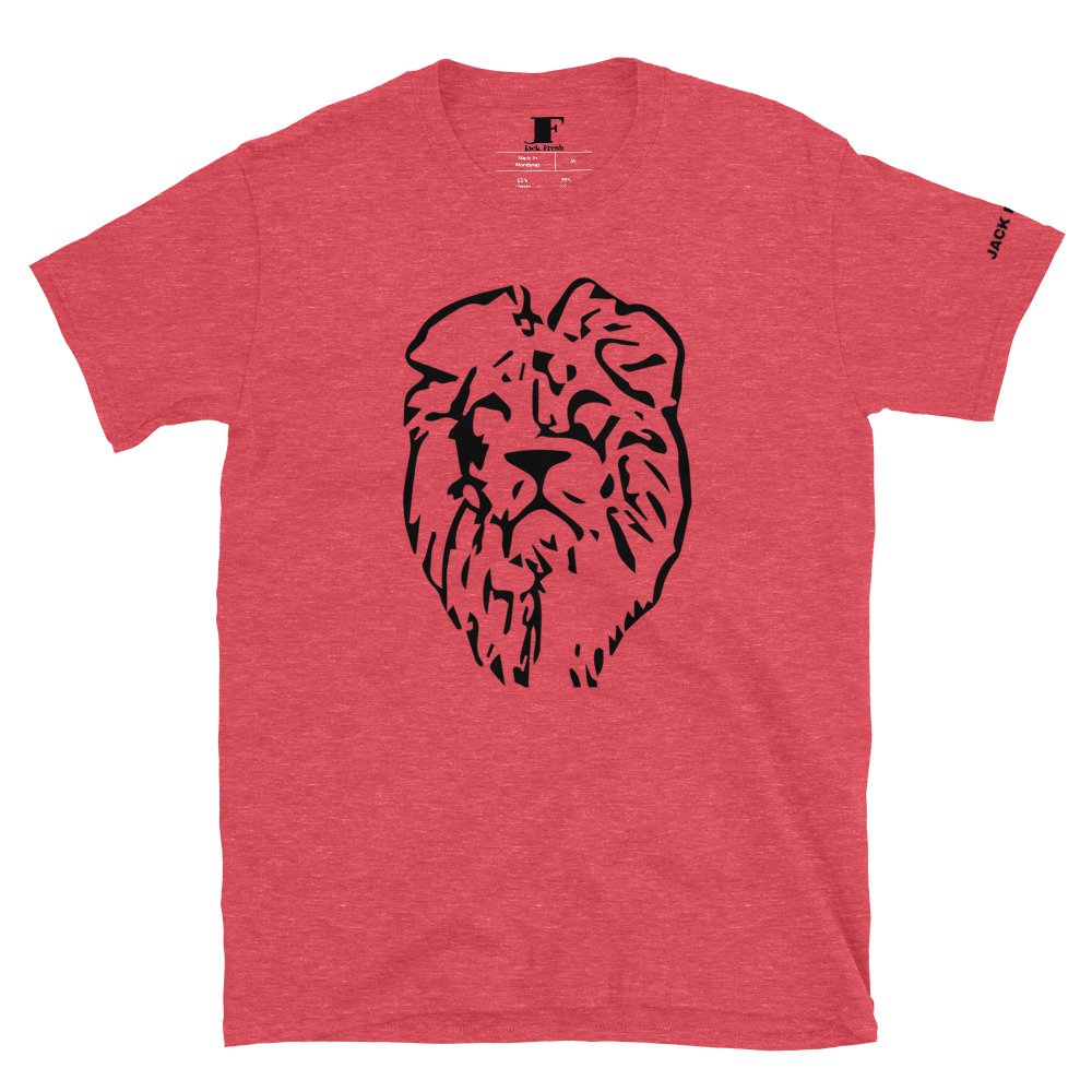 unisex basic softstyle t shirt heather red front 695a9d9d556f6