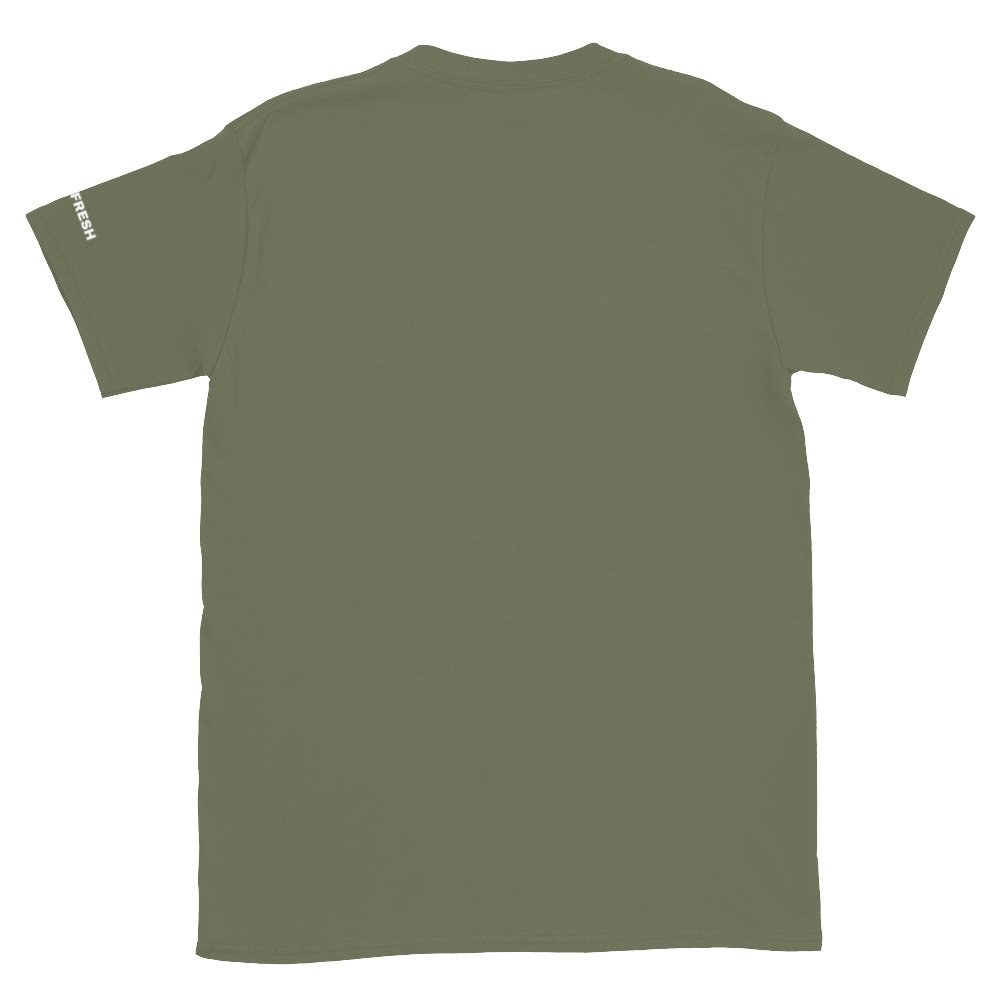unisex basic softstyle t shirt military green back 695aaa51ecdcc