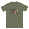 unisex basic softstyle t shirt military green front 695988f2bced6