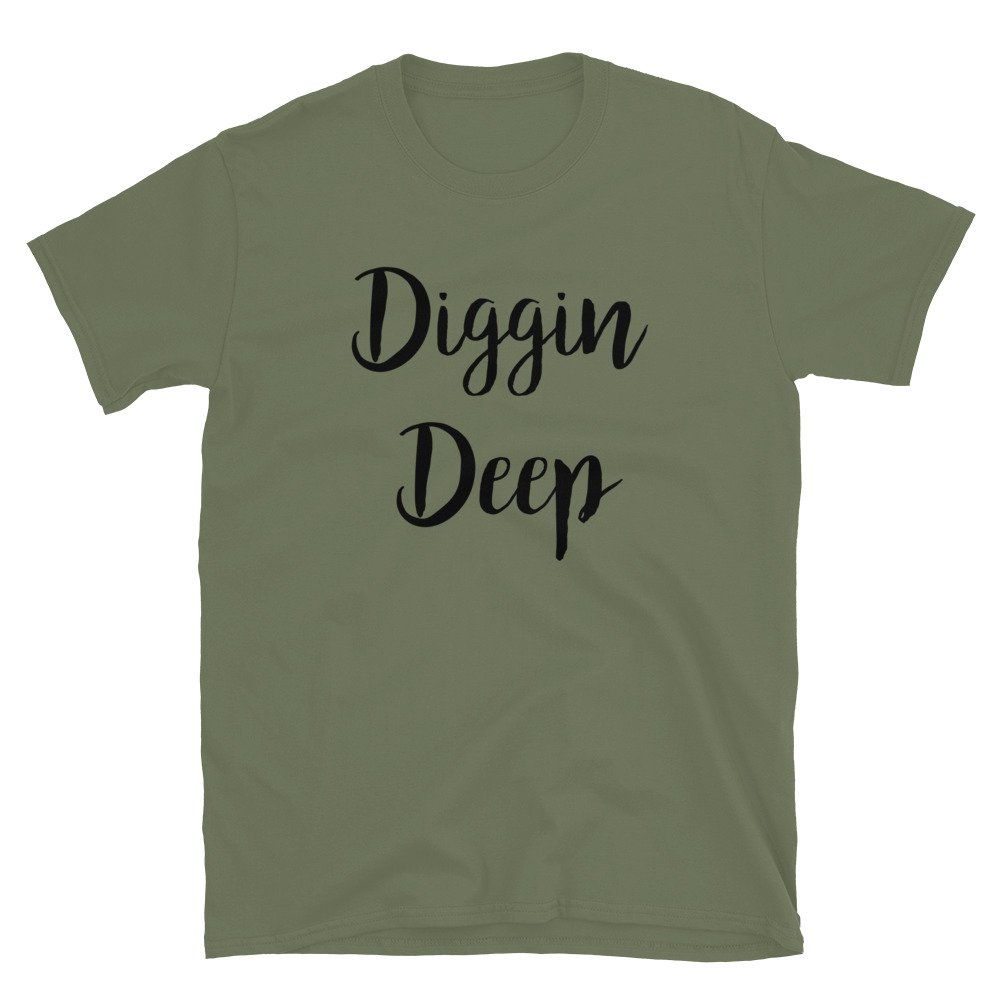 unisex basic softstyle t shirt military green front 695c962171e08