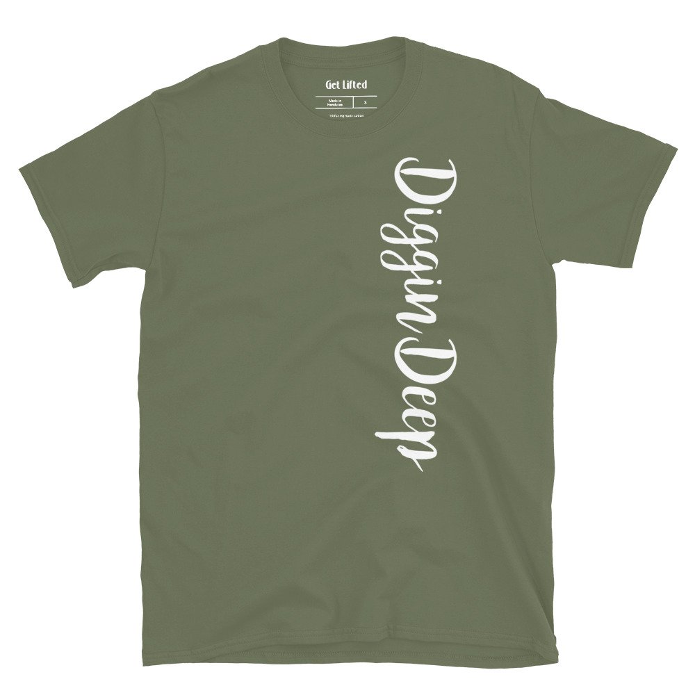 unisex basic softstyle t shirt military green front 695d8e004bb9d