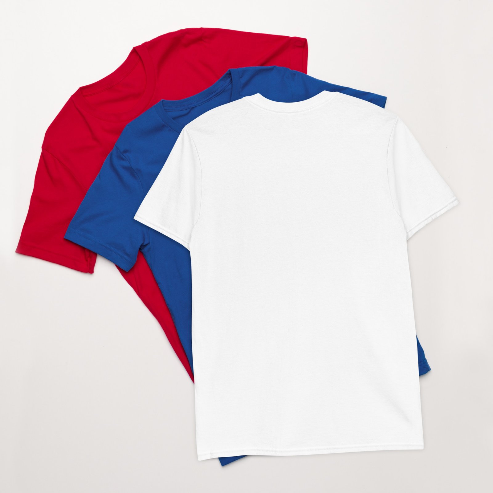 unisex basic softstyle t shirt white back 695c962157808