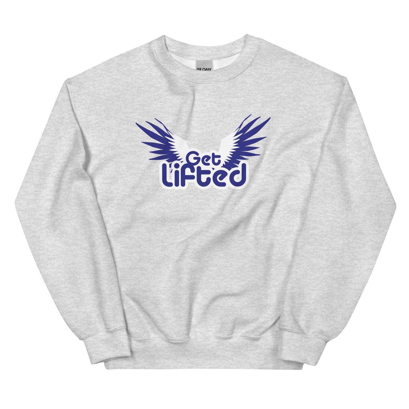 unisex crew neck sweatshirt ash front 695c1eb00f594
