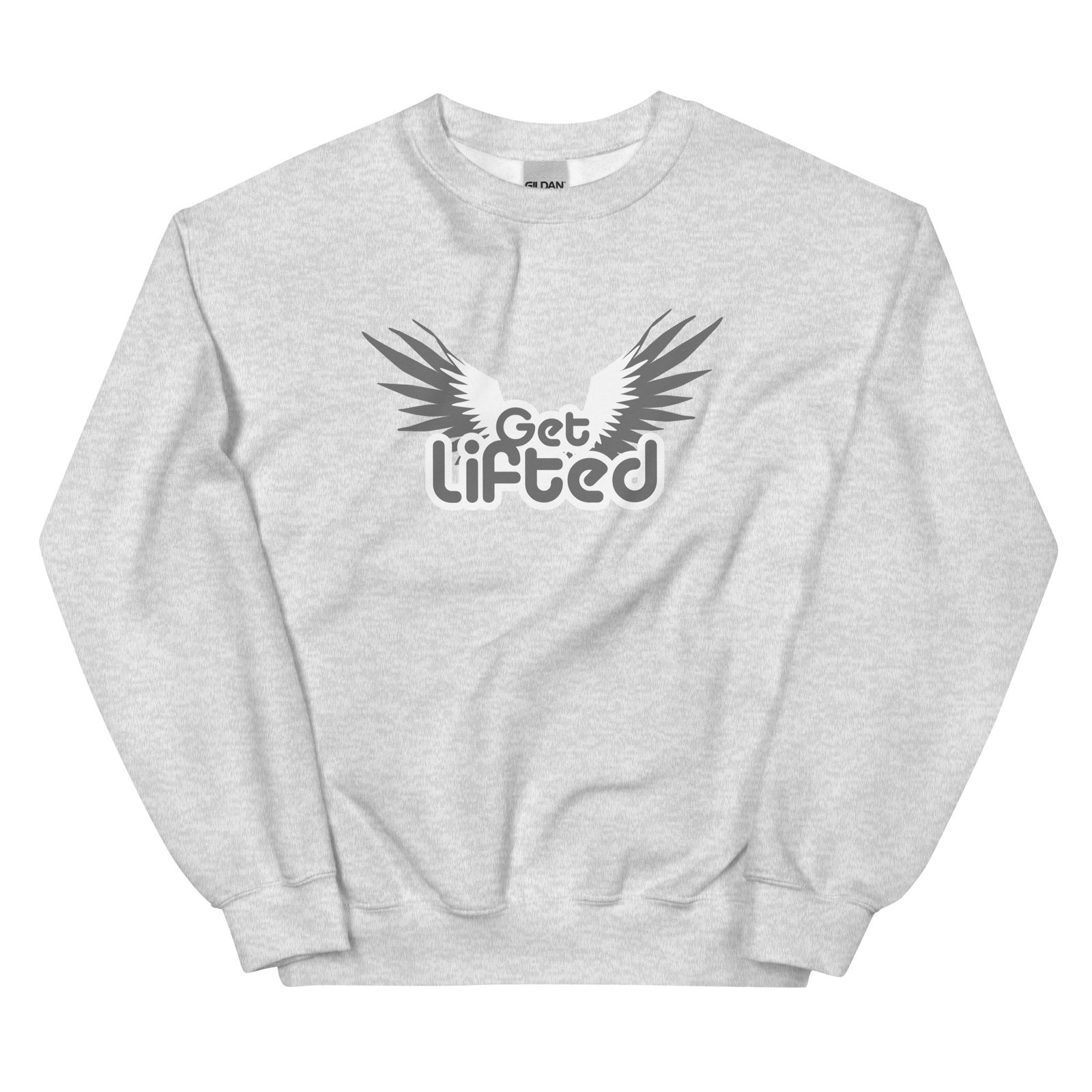 unisex crew neck sweatshirt ash front 695c22a955ed0