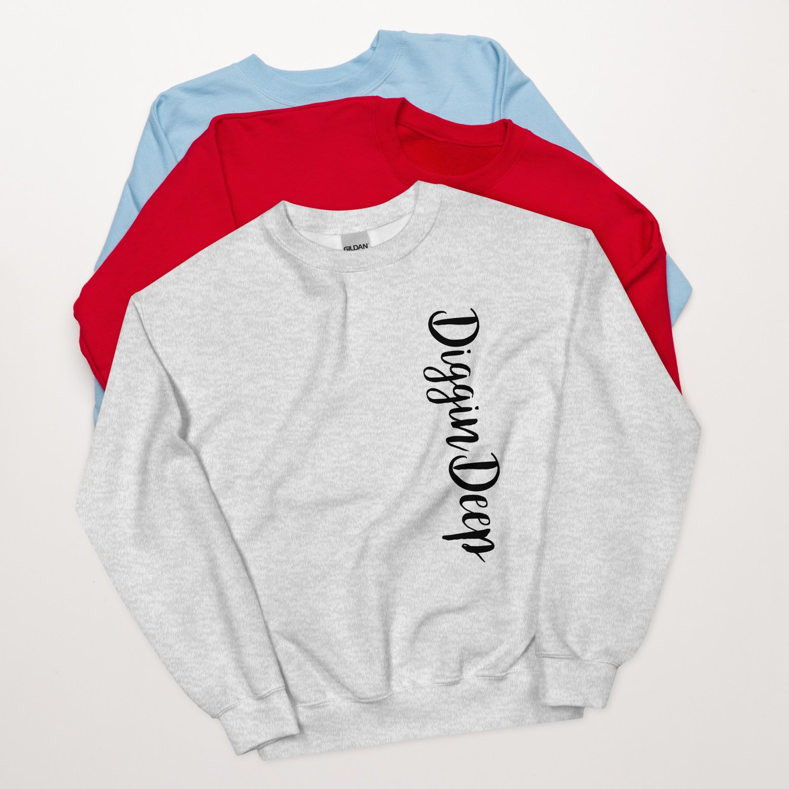 unisex crew neck sweatshirt ash front 695d8924f32c7