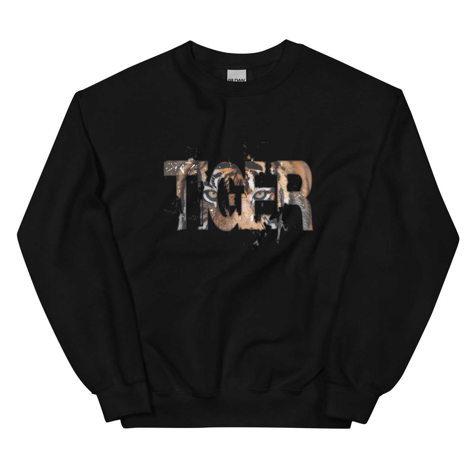 unisex crew neck sweatshirt black front 695989d7ca5af