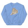 unisex crew neck sweatshirt carolina blue front 69598e10b994c